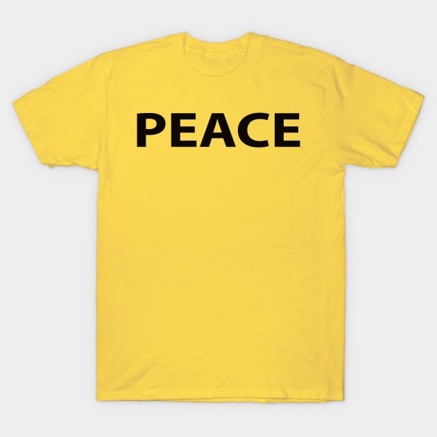 Peace Cool Inspirational Christian T-Shirt by Happy - Design